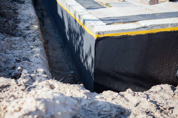 Residential Wet Basement Repair installation at a Avondale, PA home by SJ Waterproofing Pros